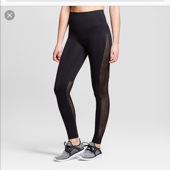 laser cut workout leggings